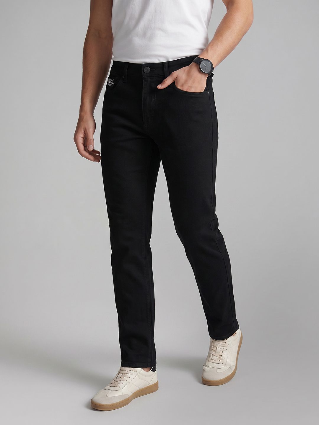 U.S. Polo Assn. Denim Co. Men Slim Fit Stretchable Jeans-picture-34