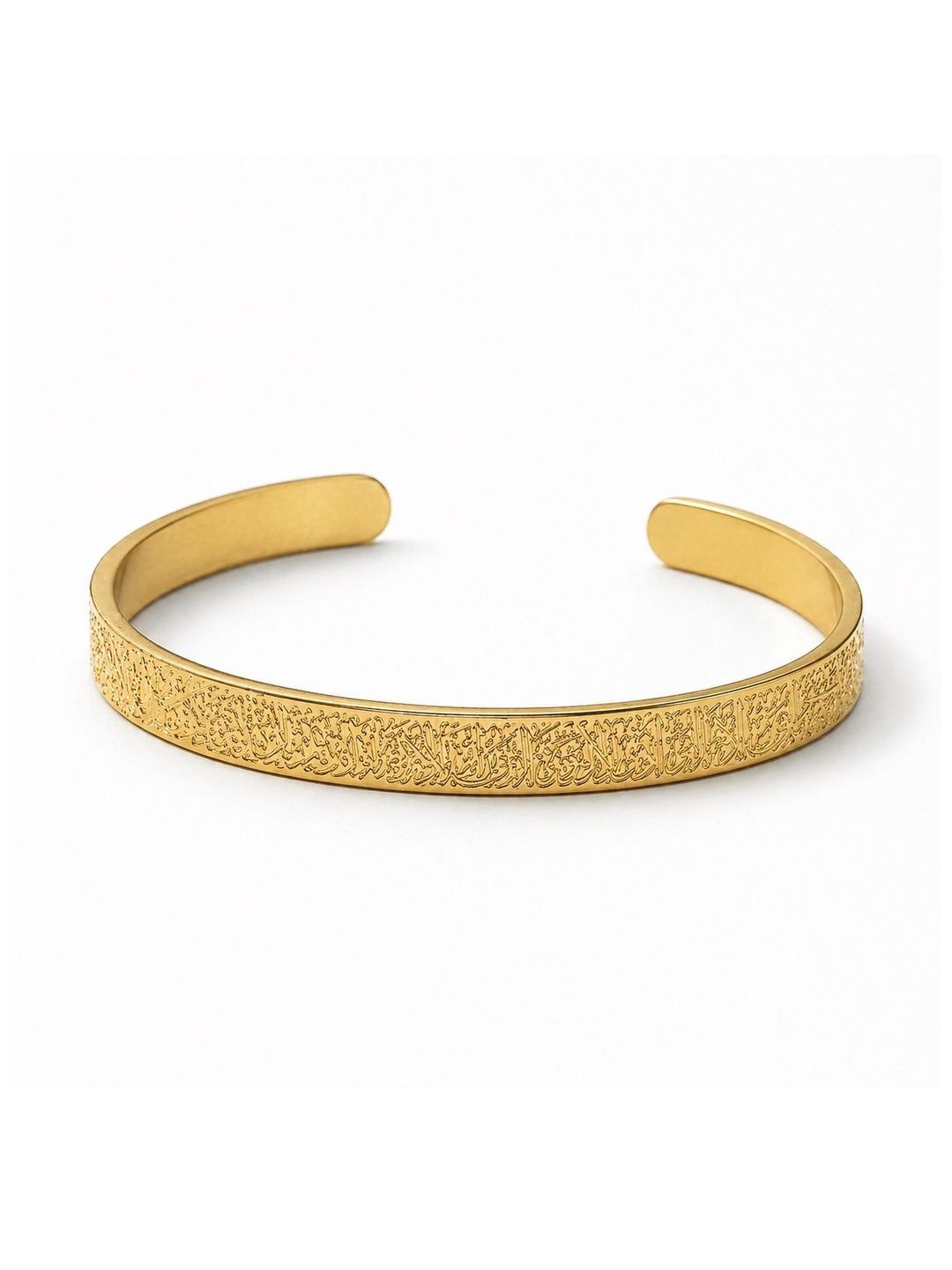 Stylewell Stylewell Unisex Gold-Plated Cuff Bracelet