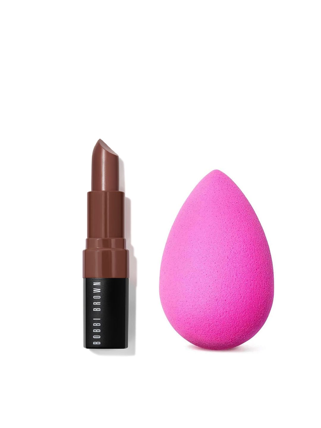 Bobbi Brown Set Of 2 Beauty Sponge + Crushed Lip Color 3.4 g - Rich Cocoa-picture-8