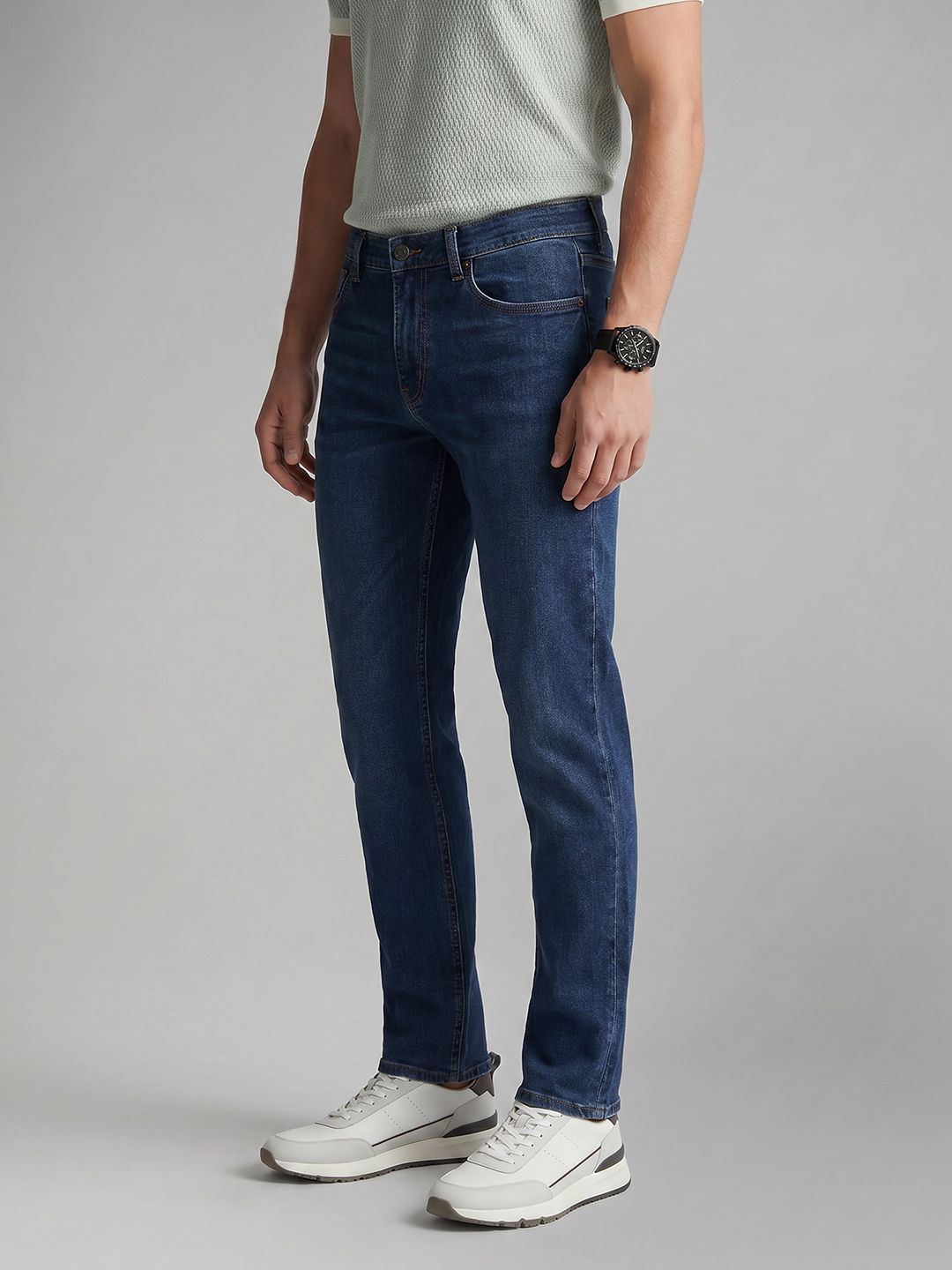 U.S. Polo Assn. Denim Co. Men Slim Straight Fit Mid-Rise Jeans-picture-27