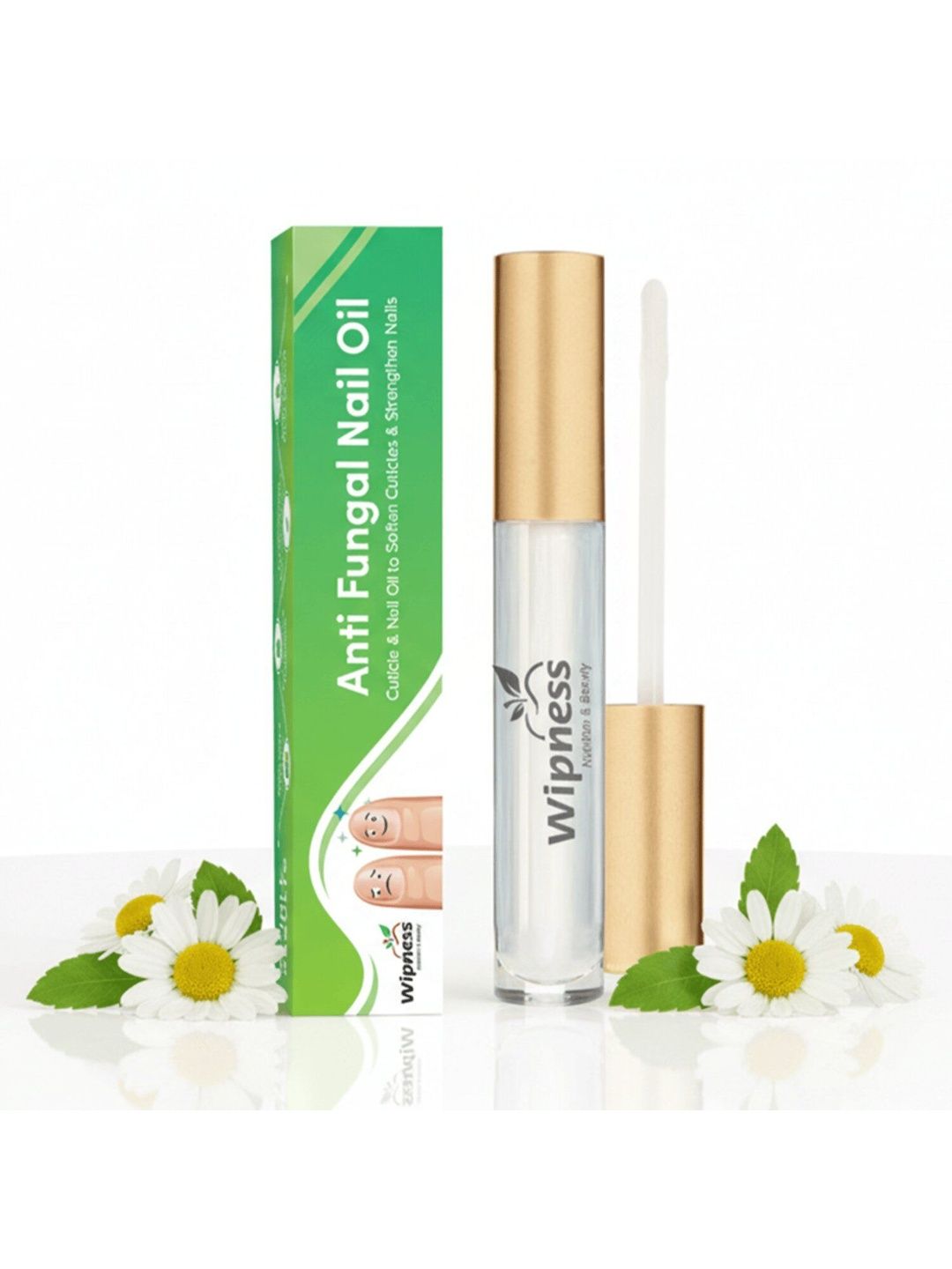 Wipness Natural Nail Repair Serum Enriched With Aloe Vera - 5 ml