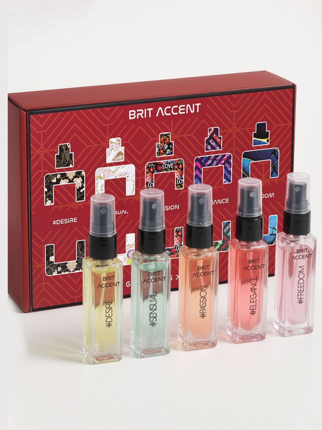 BRIT ACCENT Women Set Of 5 Perfume Gift Pack- 8 ml Each-picture-54