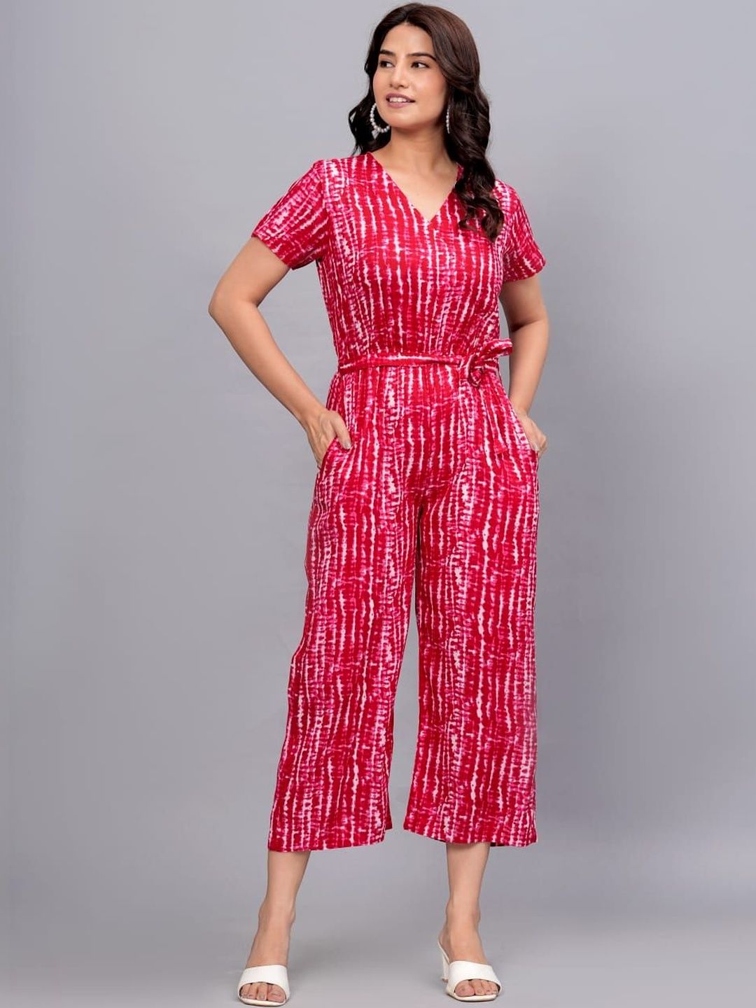 ANGIYA Printed Basic Jumpsuit-picture-10