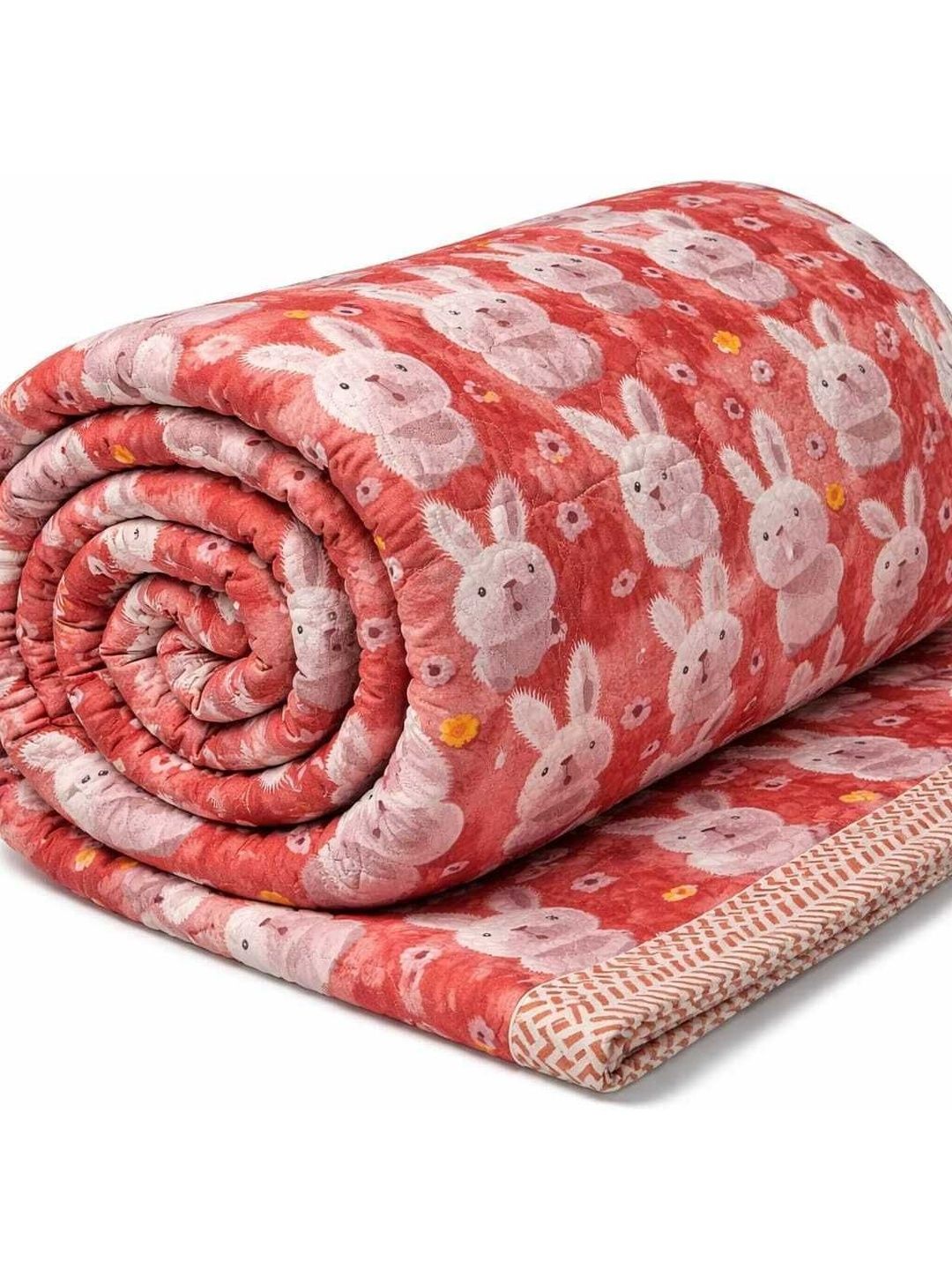 TINDLER KNOTS Red Cartoon Characters AC Room 210 GSM Quilt-image-33