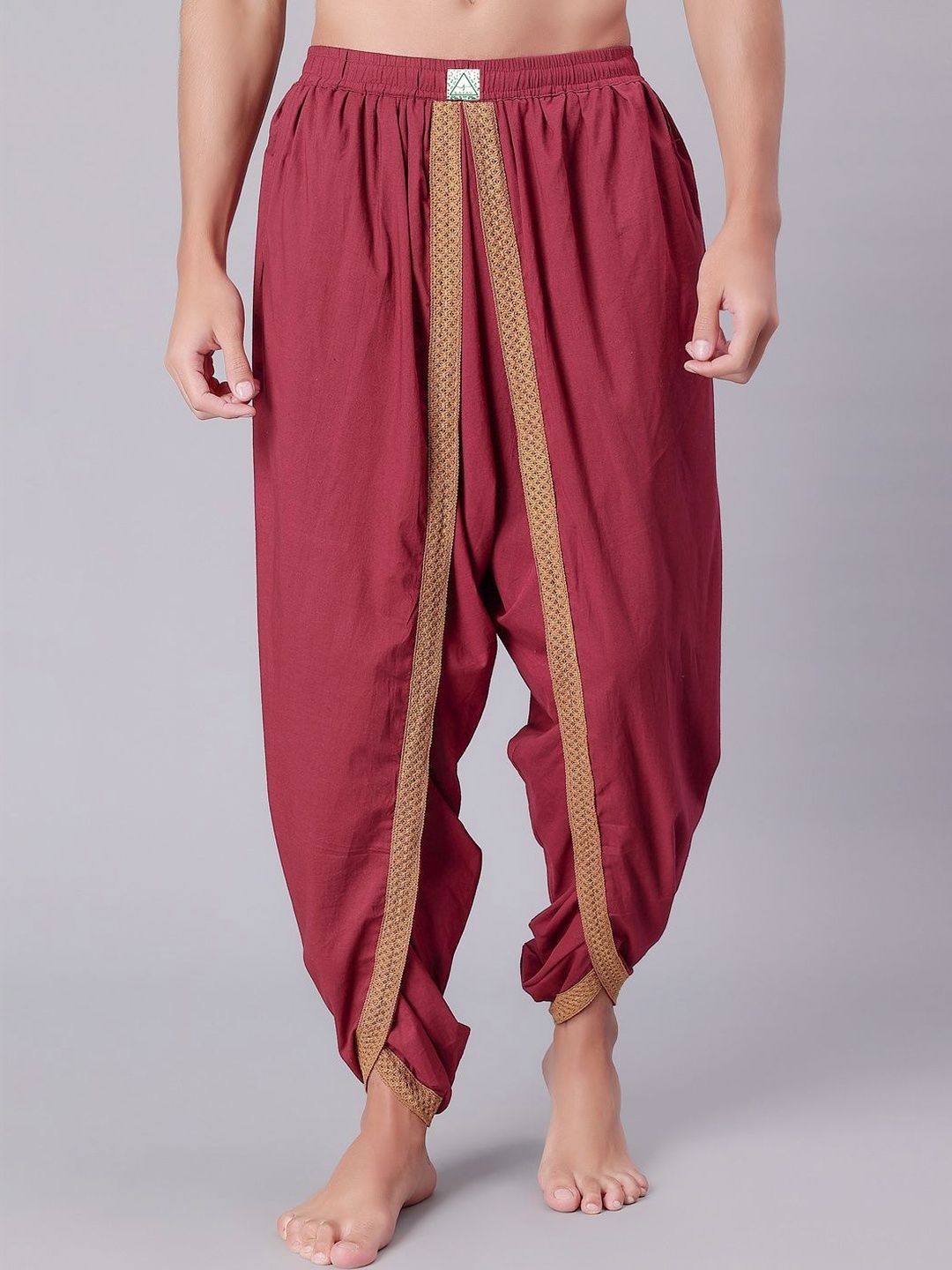 Satav Men Cotton Dhoti Dhotis-image-27