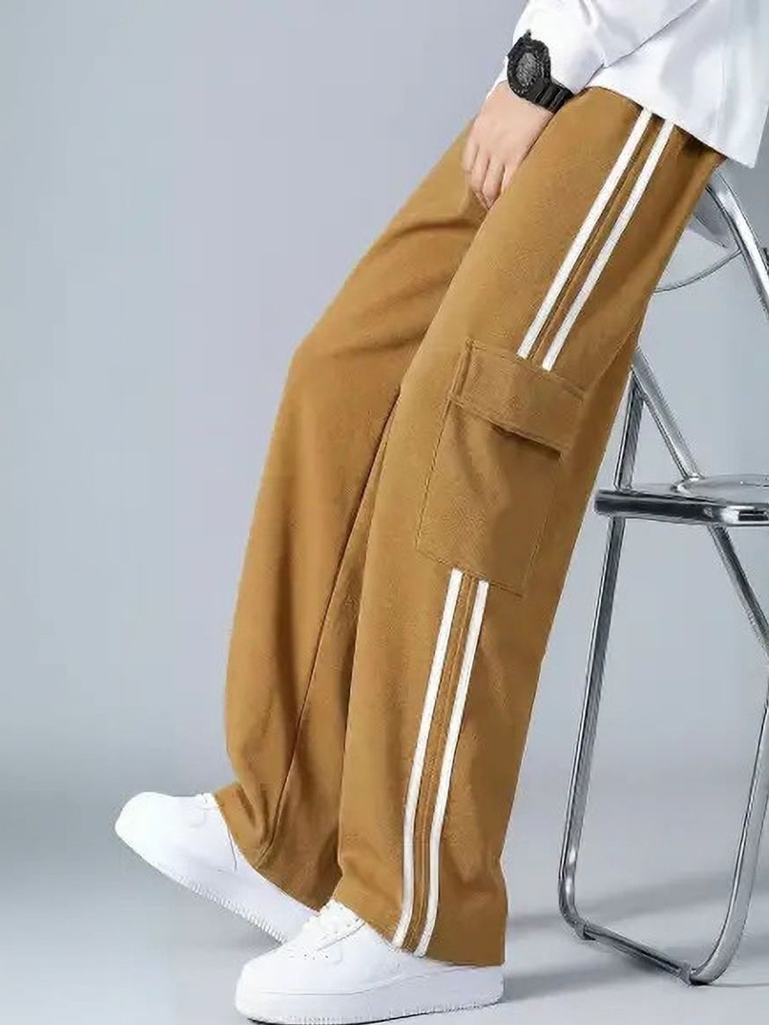 Veltick Men Lycra Trousers-image-1
