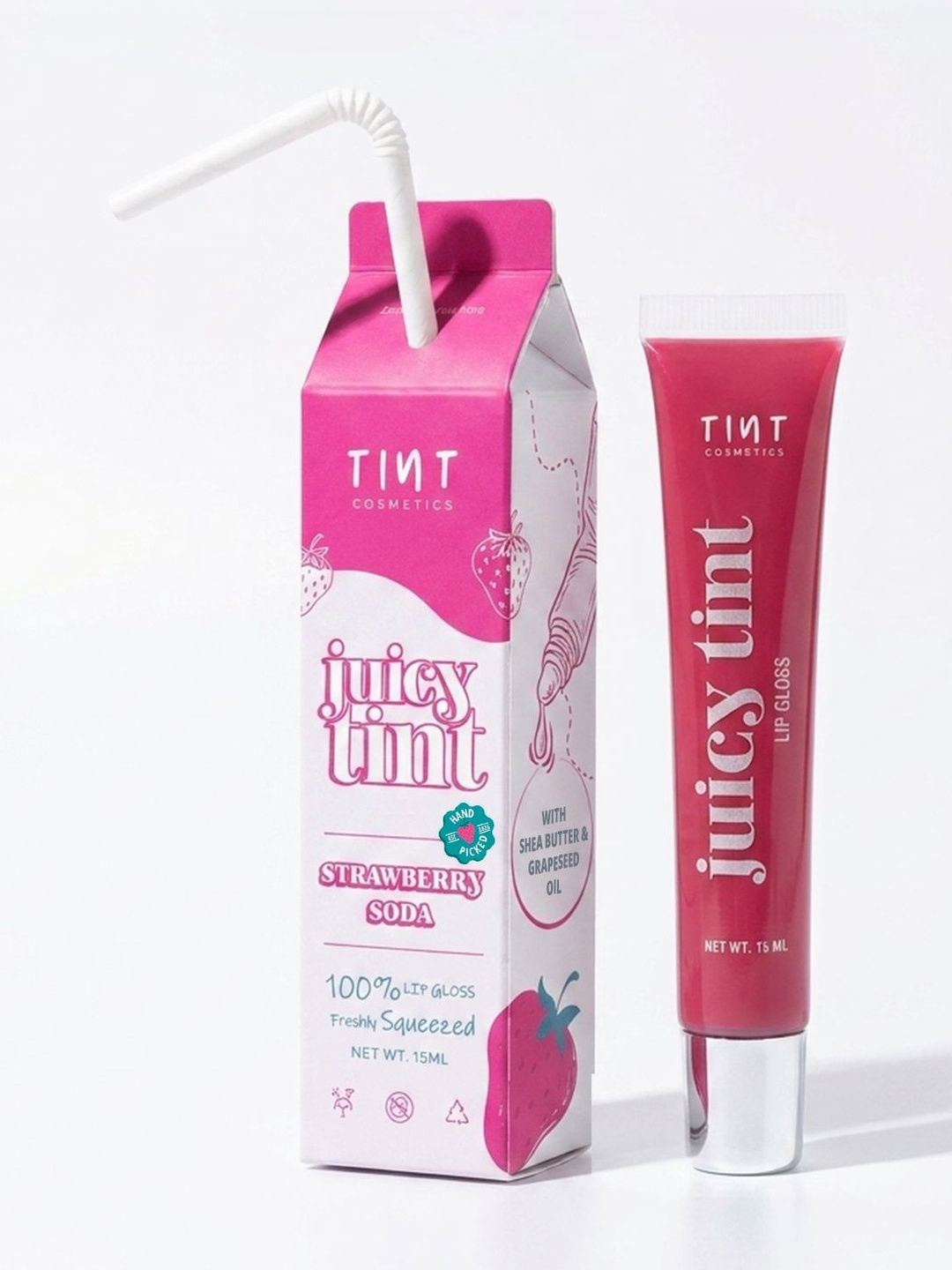 Tint Cosmetics Juicy Tint Lip Glosses - 15 ml - Strawberry Soda-picture-20