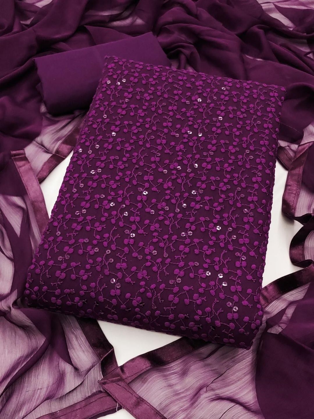 FashionsEye Embroidered Pure Cotton Unstitched Dress Material-image-27