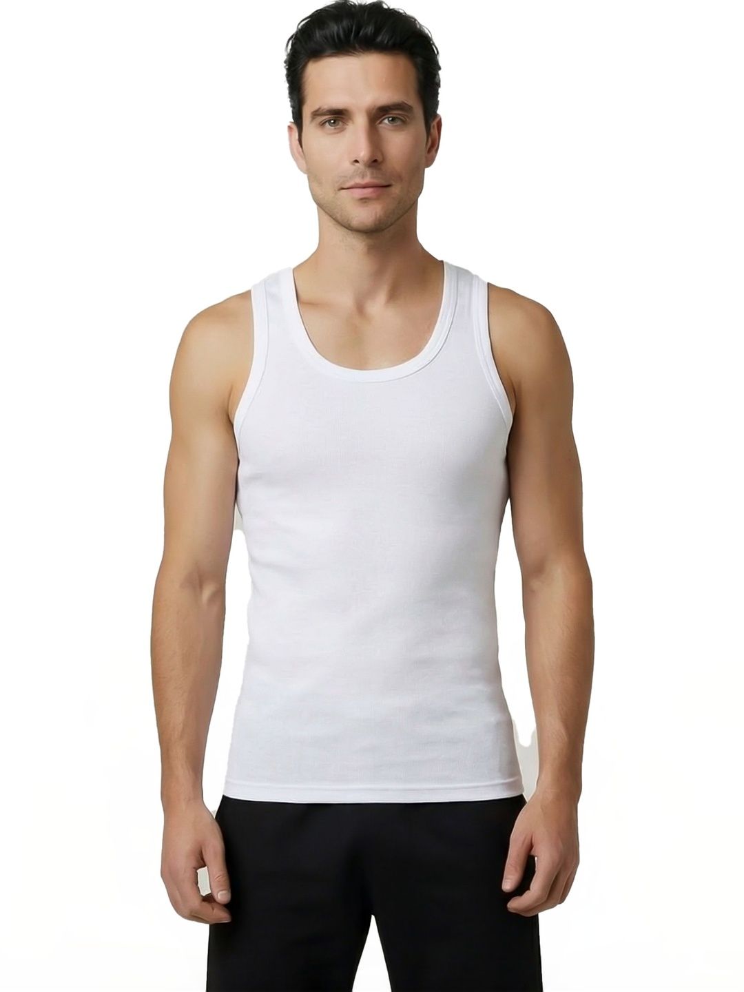 OPEX Pack of 2 Cotton Undershirt-image-33