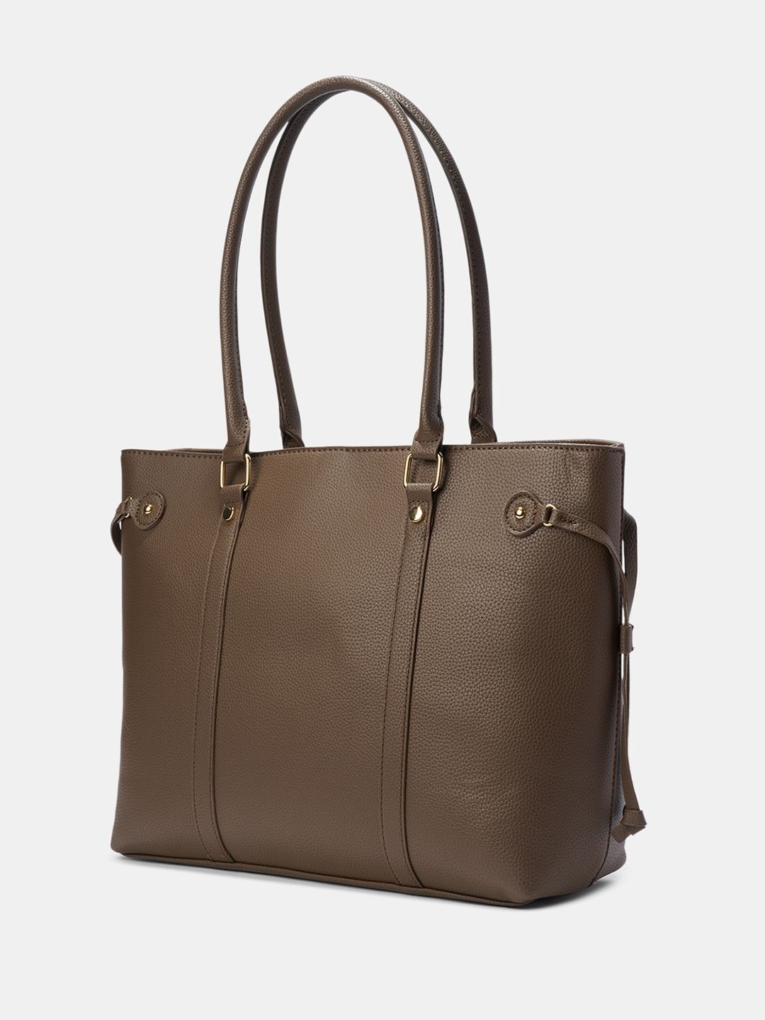 Forever Glam by Pantaloons Textured PU Structured Tote Bag-picture-46