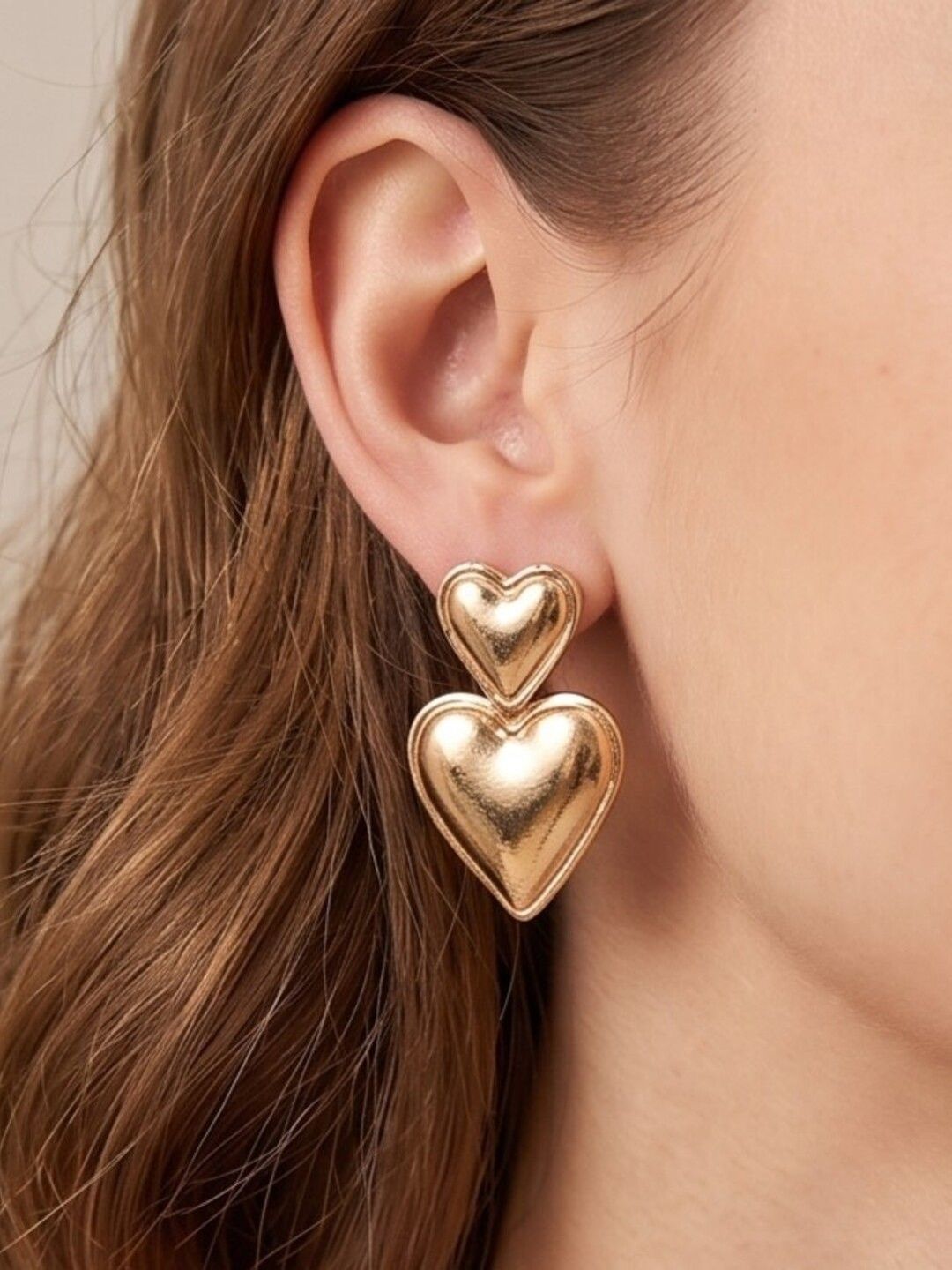 Nui Heart Shaped Drop Earrings-picture-28