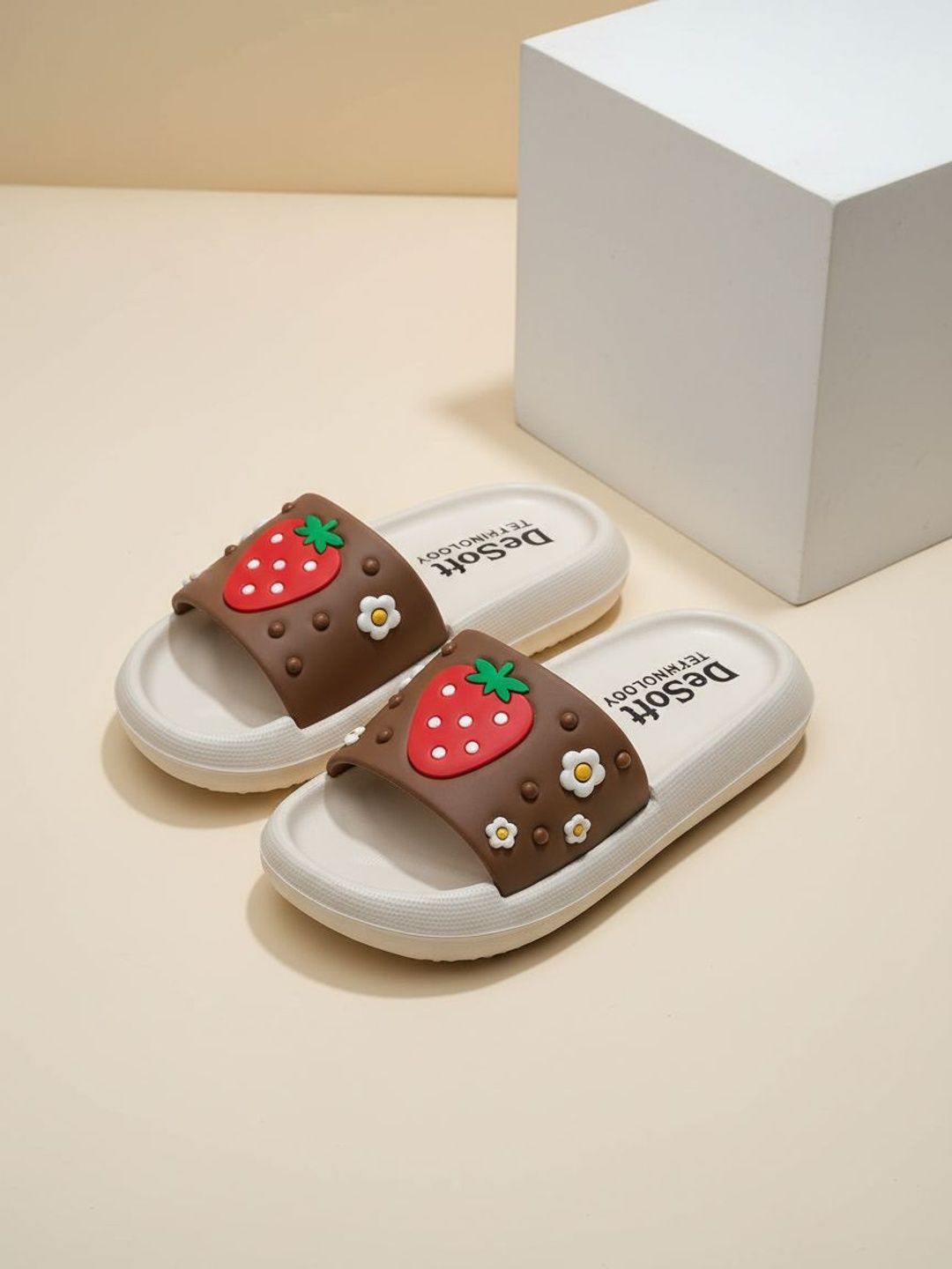 FEETWELL SHOES Unisex Kids Printed Rubber Sliders-picture-31
