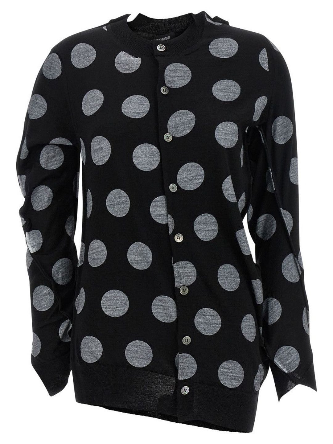 junya watanabe Black Polka Dot Maxi Cardigan-picture-28