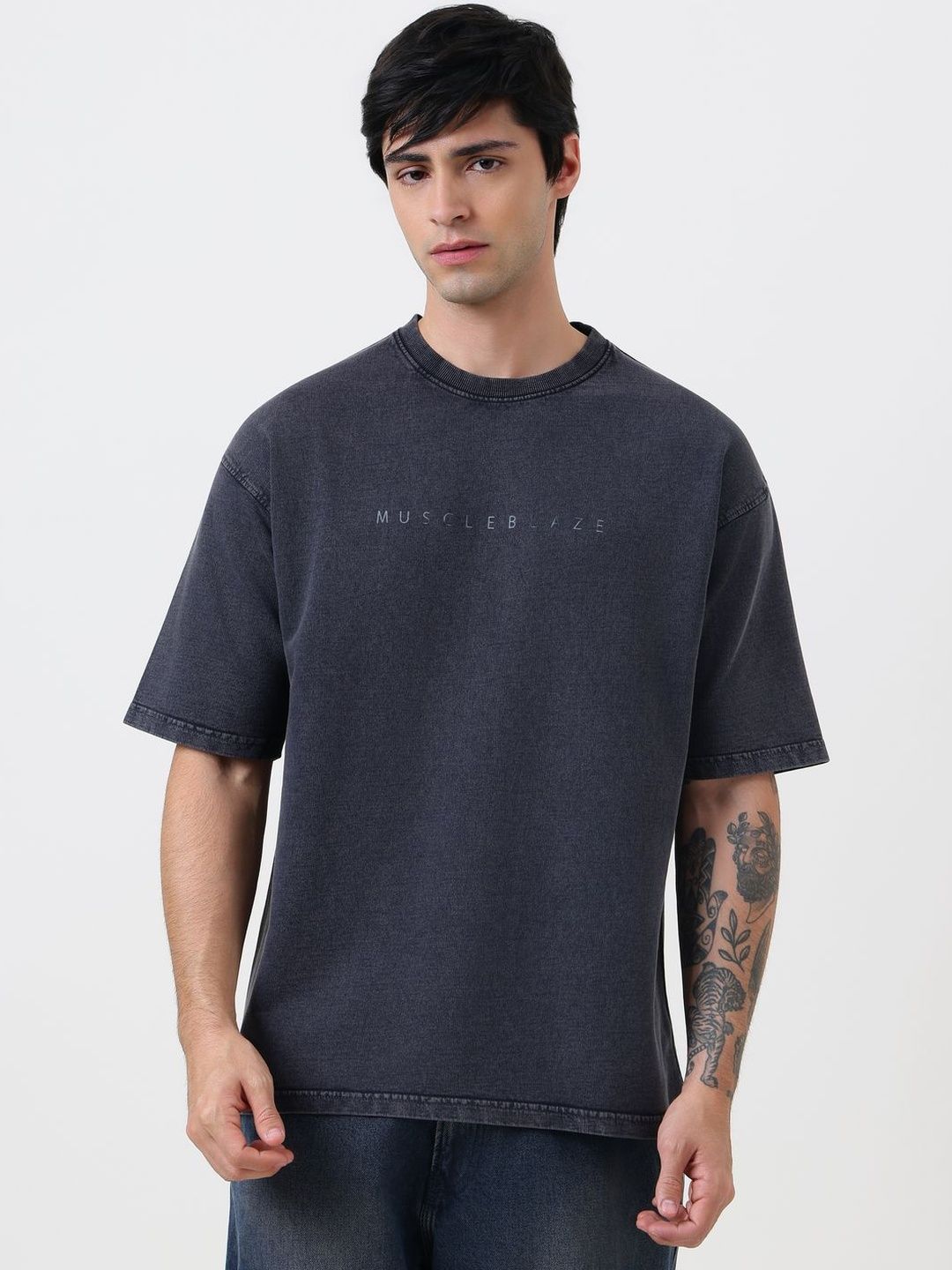 MuscleBlaze Unisex Printed T-shirt-image-23