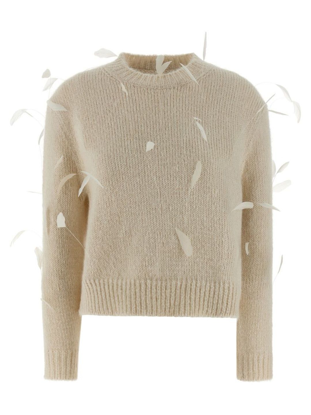 jil sander White Wool Sweater-picture-20