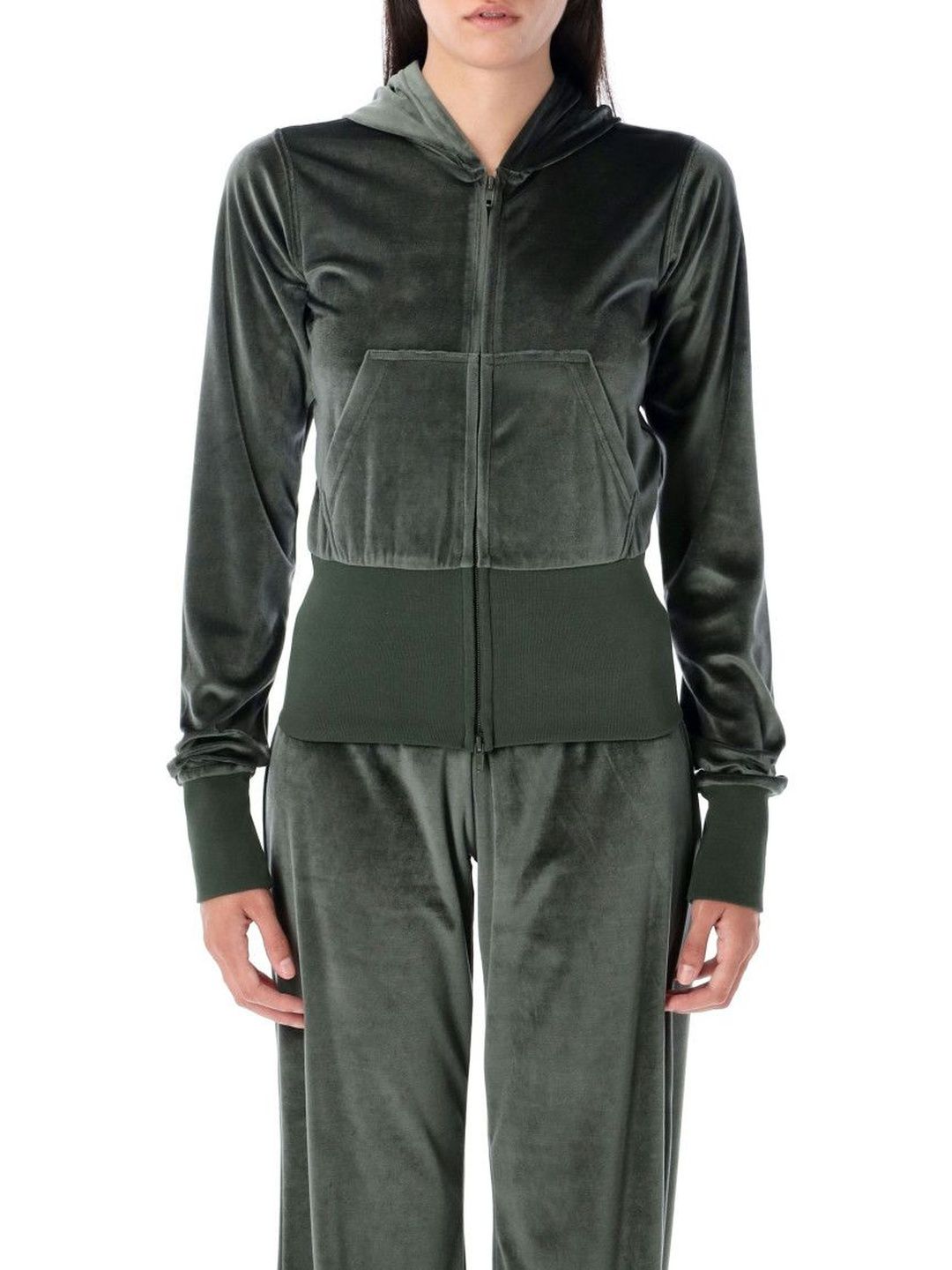 balenciaga Khaki Zip Up Hoodie-picture-16