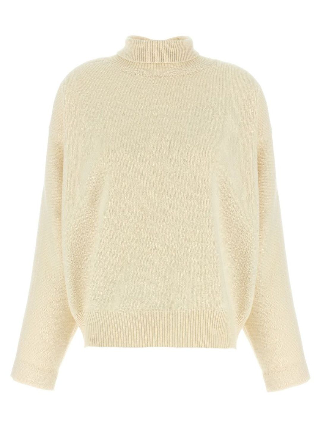 jil sander White High neck sweater-picture-28