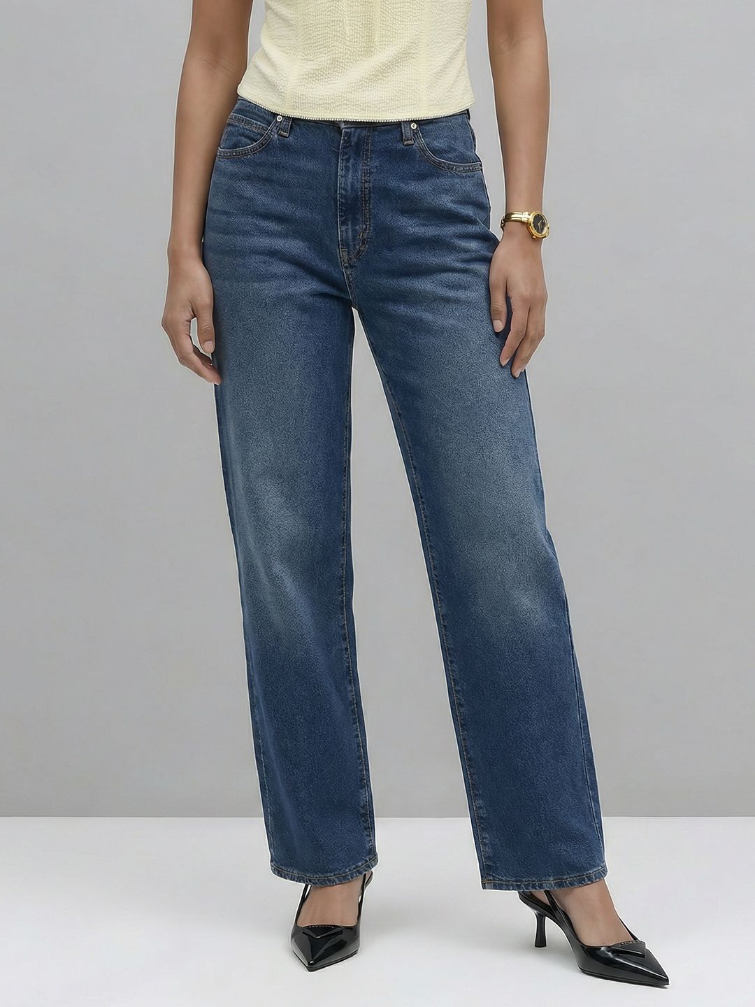 Levis Women 94 Baggy Stretchable Jeans-image-22