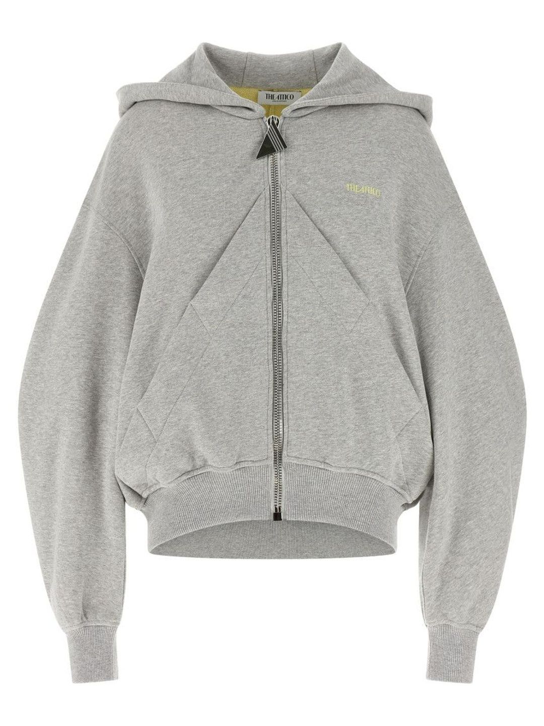 the attico Grey Logo Hoodie-picture-11