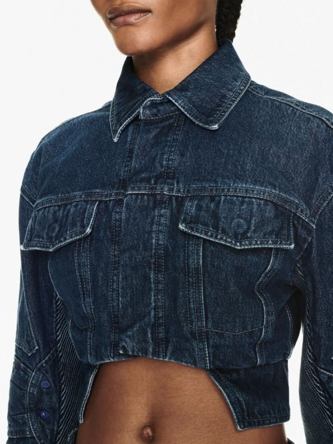 Off-White Women Cotton Jackets-image-32