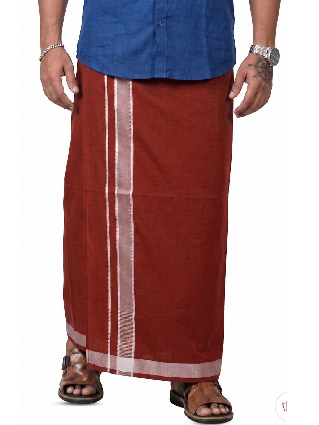 Hornbill Enterprises Men Cotton Blend Dhoti Dhotis-picture-32