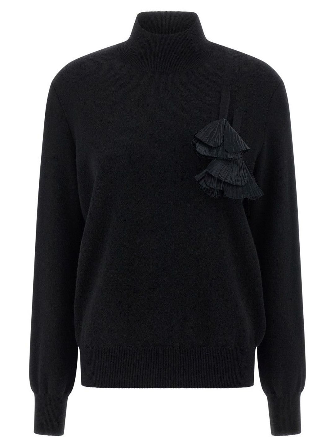 ferragamo Black Floral insert sweater-picture-35