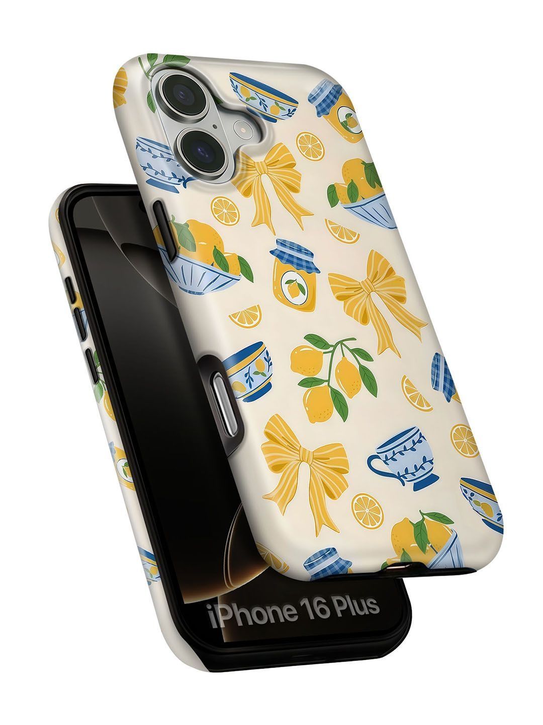 QRIOH Conversational Printed iPhone 16 Plus Back Case Mobile Accessories-picture-52