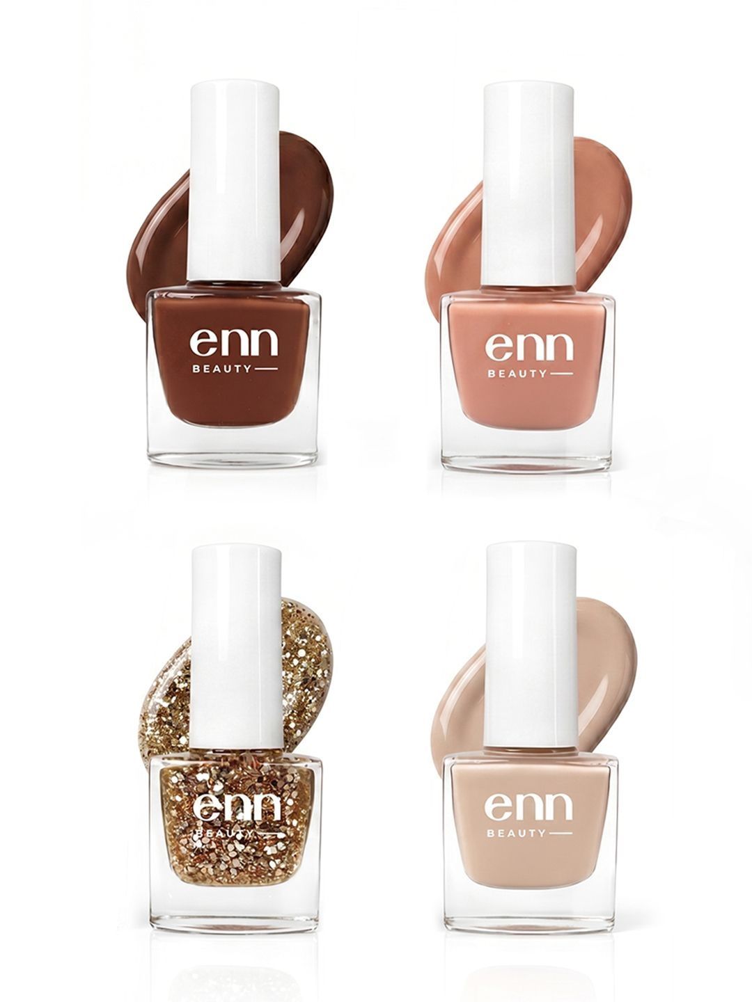 ENN Set Of 4 Chip Resistant Nail Paint- 5 ml Each-picture-12