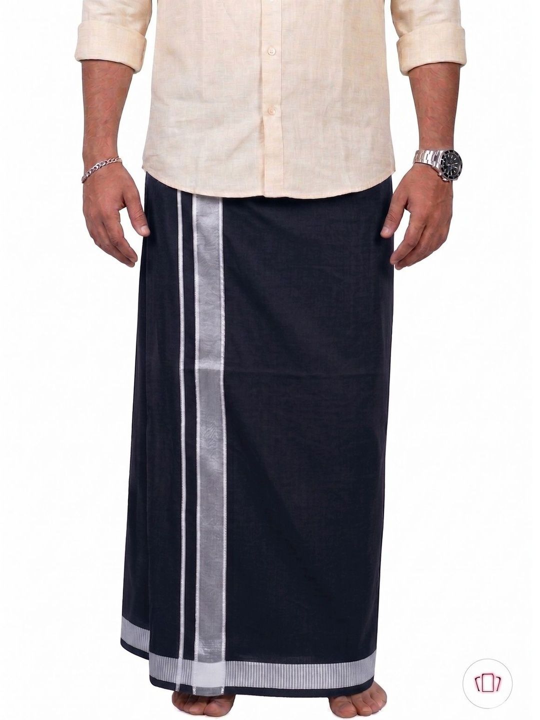 Sharan Elegance Men Cotton Dhoti Dhotis-picture-15