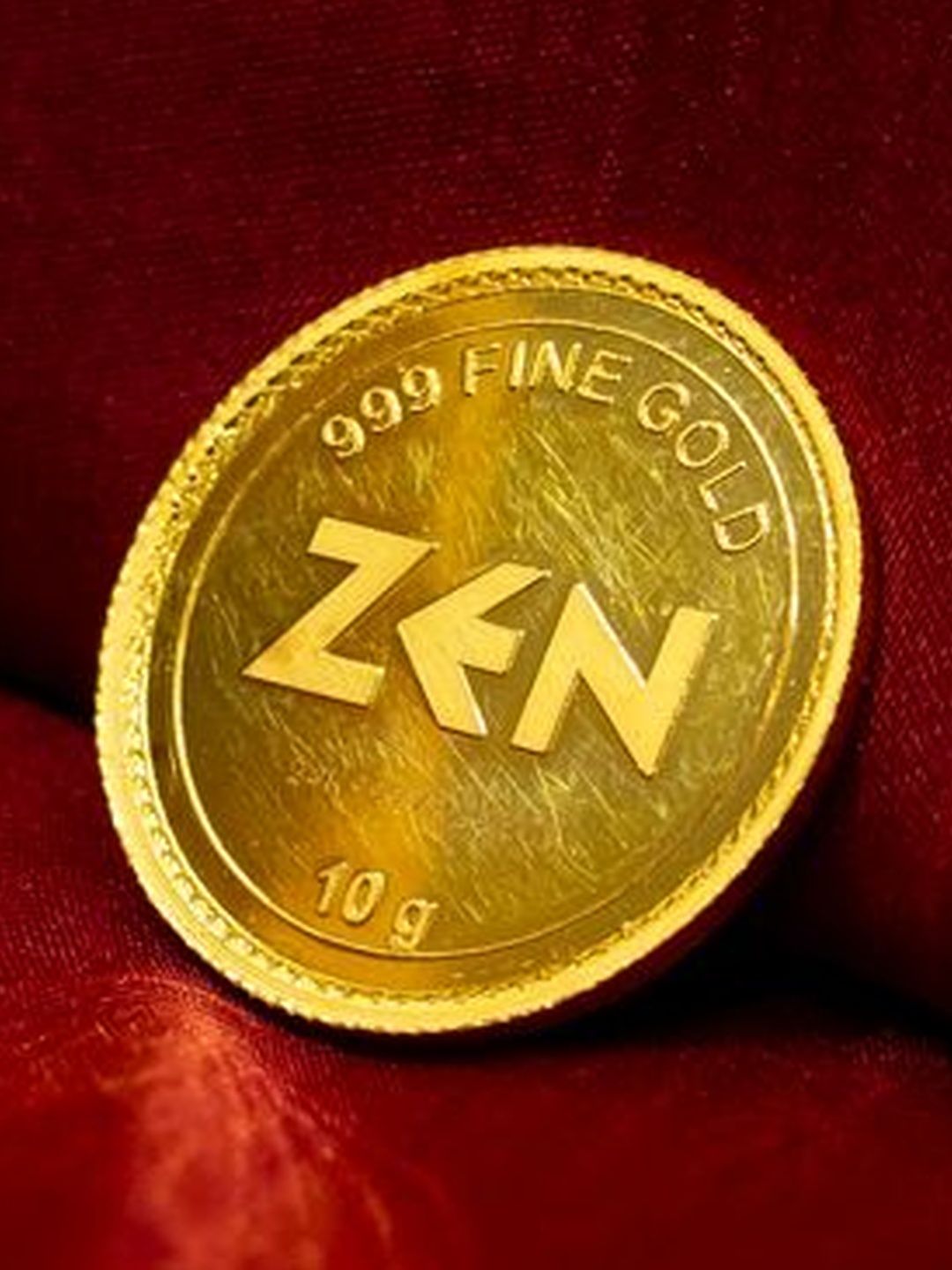 Zen Diamond India 24 KT Gold Coin- 10 gm-image-21
