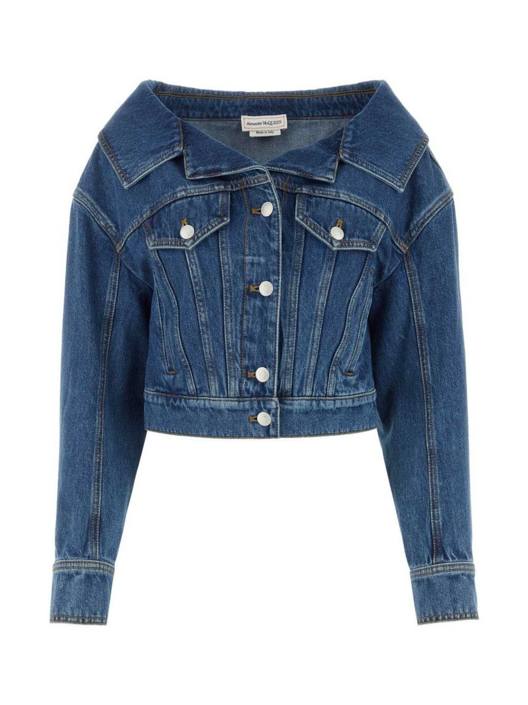 Alexander McQueen Women Cotton Jackets-picture-21