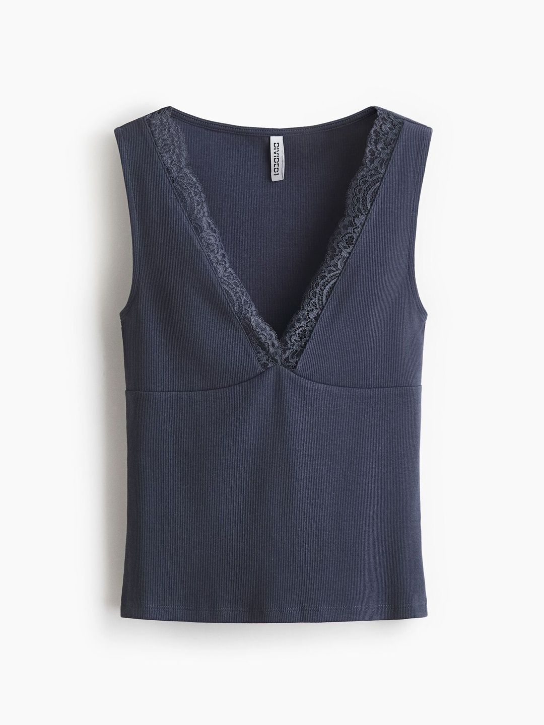 H&M Lace-Trimmed Vest Top-picture-24