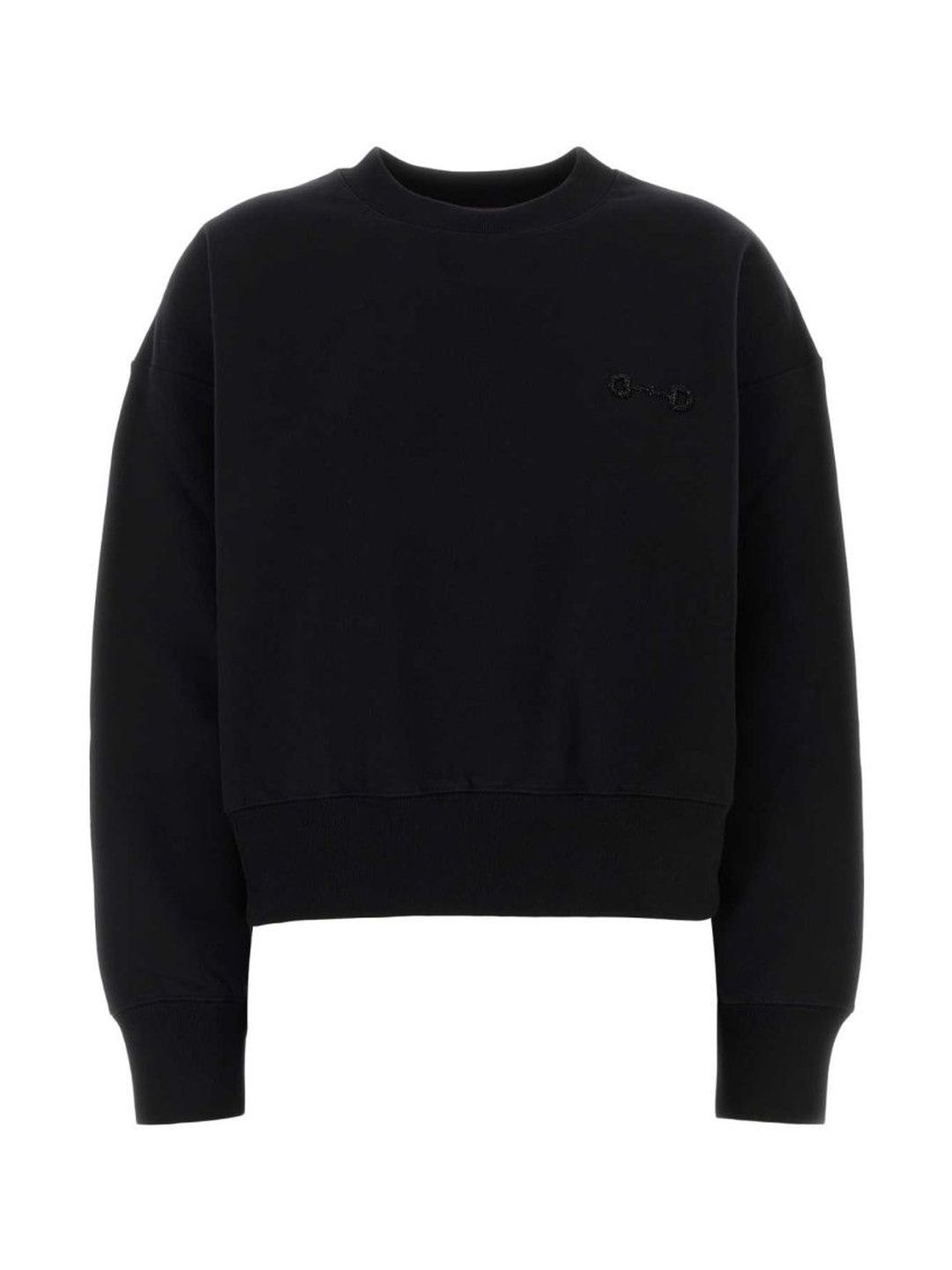 gucci Black Crew Neck Cotton Sweatshirt-picture-47