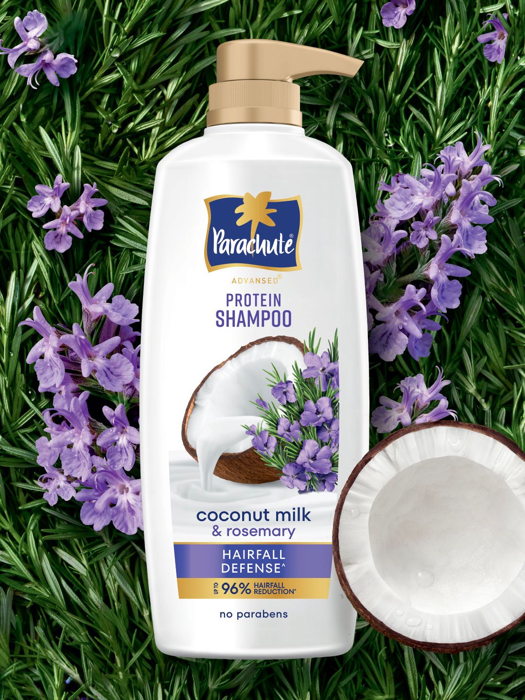 Parachute Advansed Hairfall Defense Protein Shampoo with Coconut Milk & Rosemary - 1 L-image-33