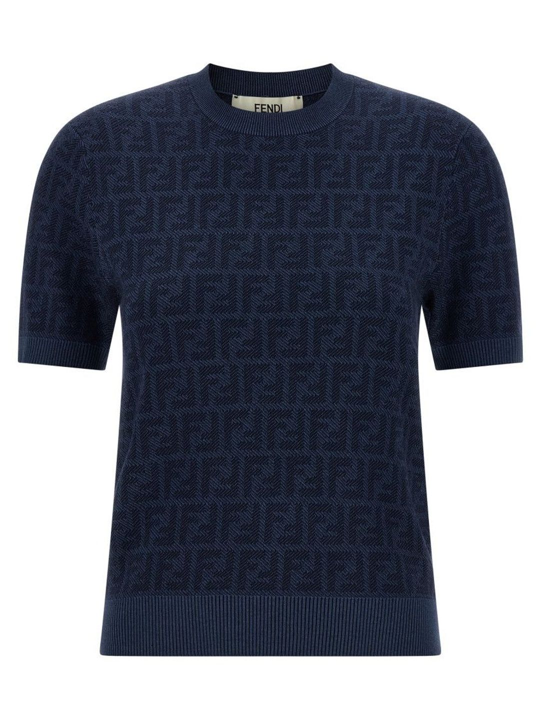 fendi Blue Jacquard sweater-picture-14