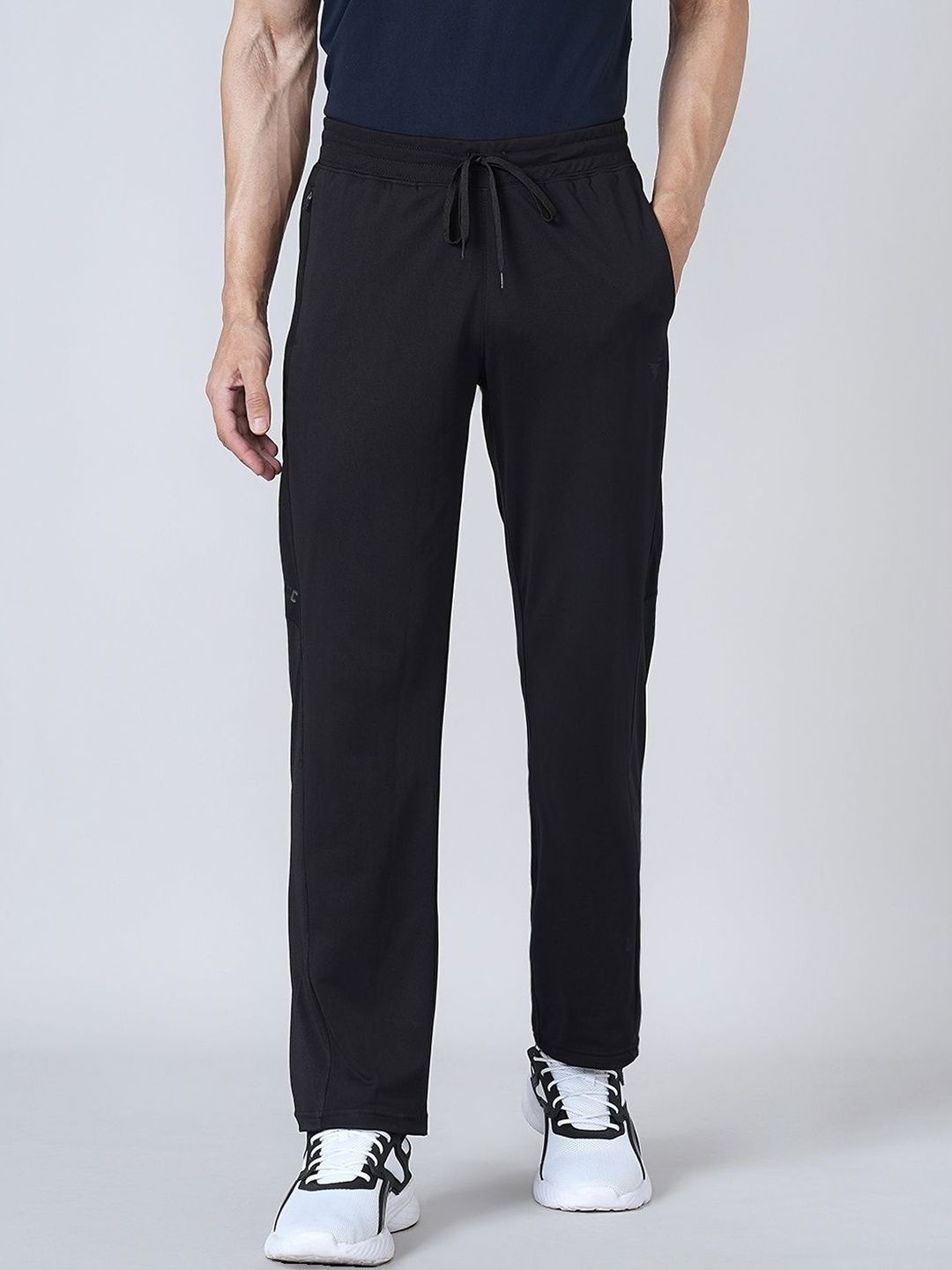 Technosport Men Slim Fit Brand Logo Rapid-Dry Training Track Pants-image-27