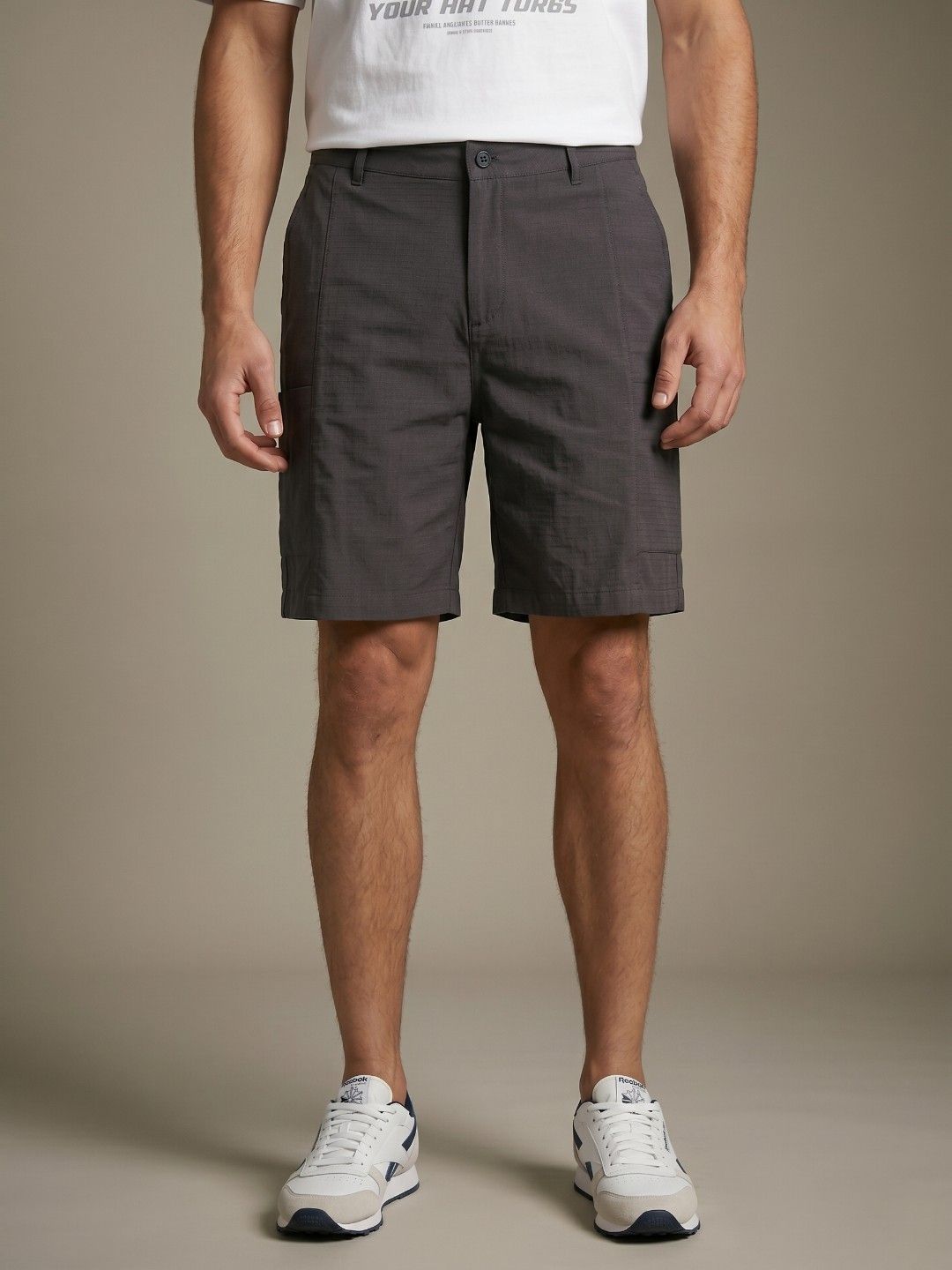 glitchez Men Pure Cotton Regular Shorts-image-16