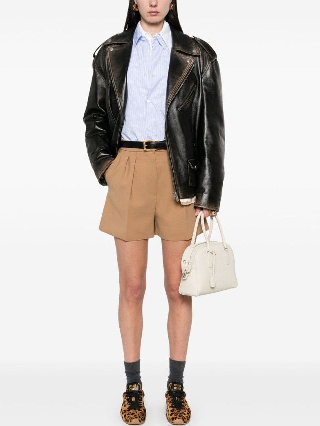 Miu Miu Women Leather Jackets-picture-32