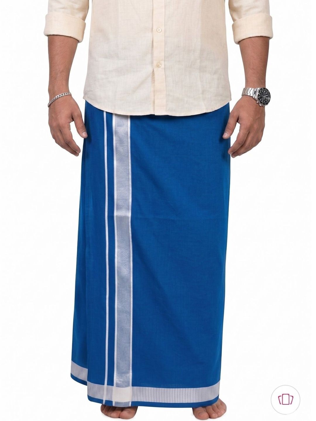 Sharan Elegance Men Cotton Blend Dhoti Dhotis-picture-34