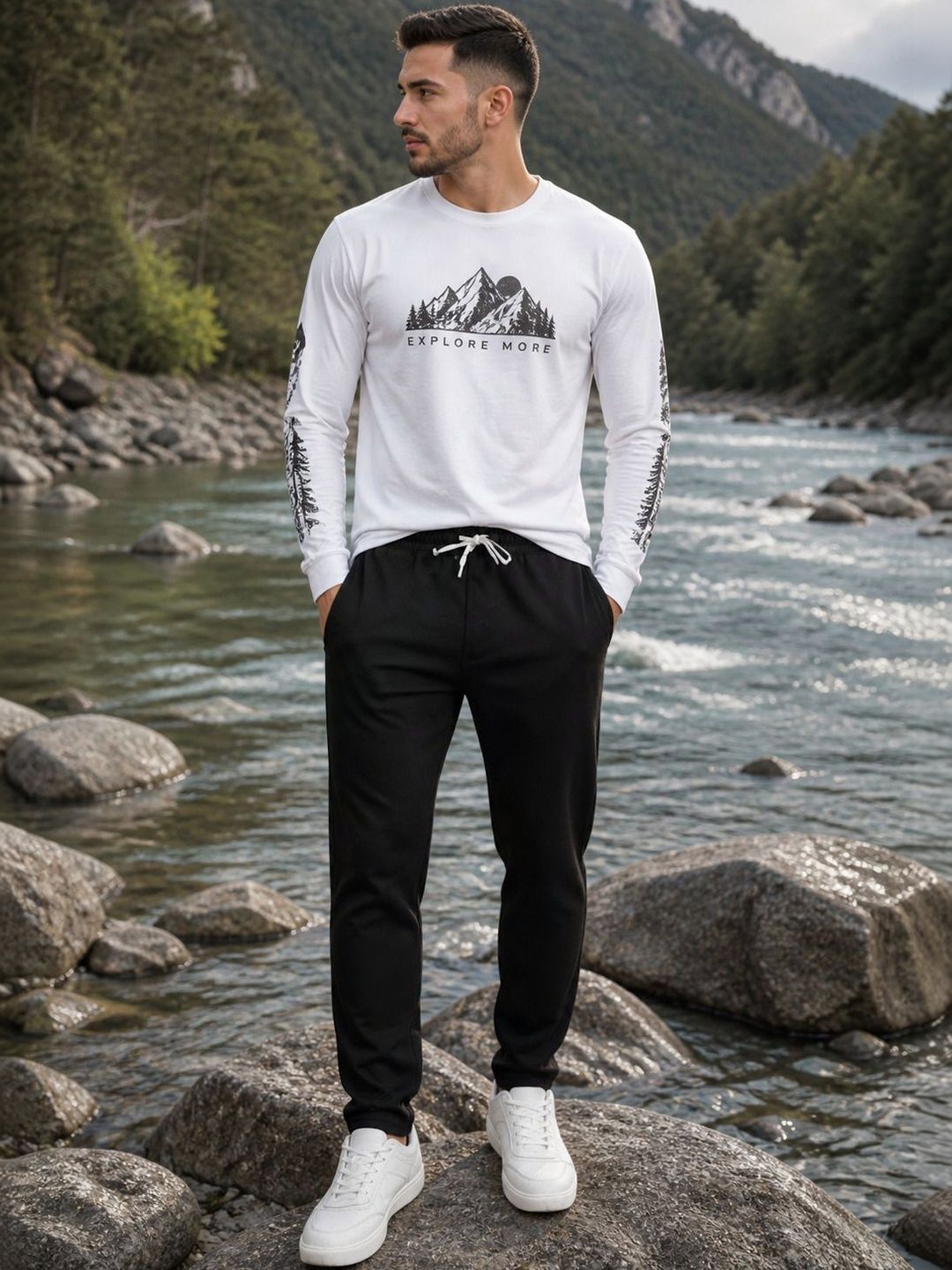MaverIQ Men Regular Fit Joggers-picture-28