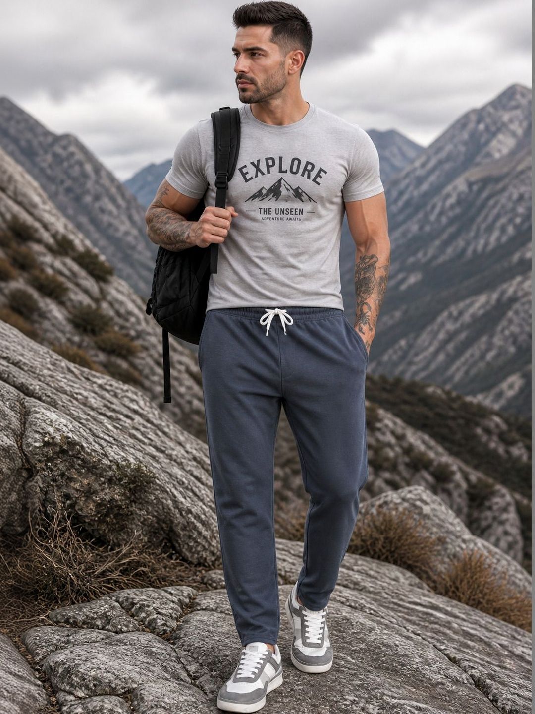 MaverIQ Men Regular Fit Track Pants-picture-19