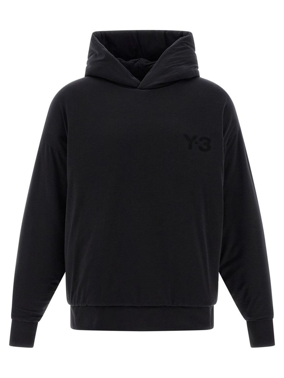 y-3 Black Logo Hoodie-picture-36