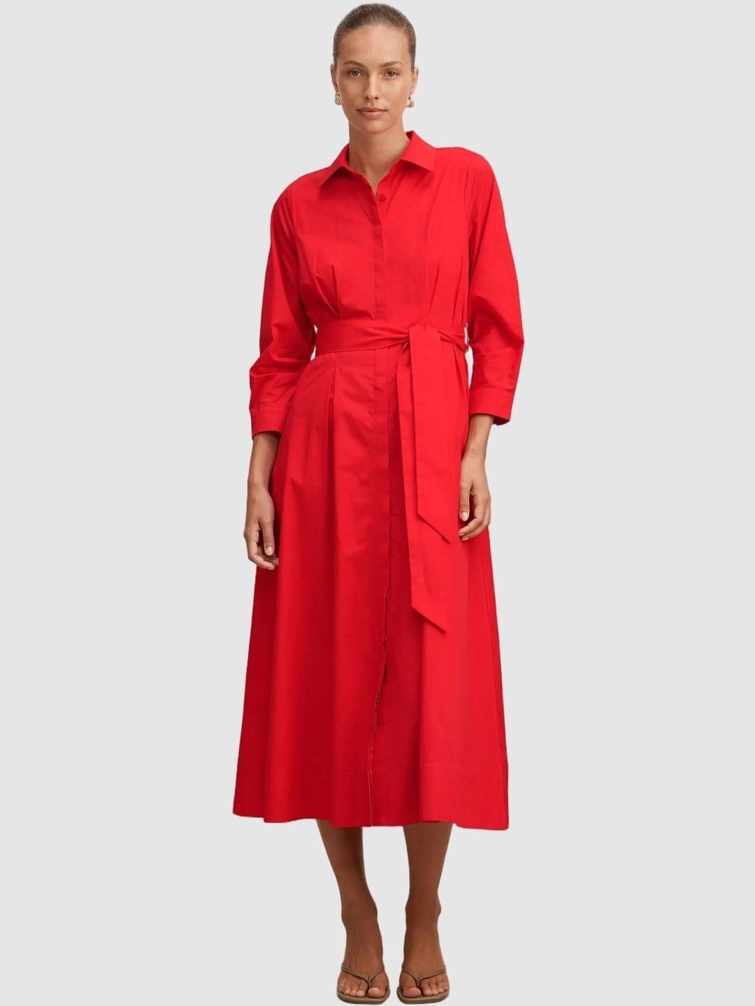 Forever New Shirt Maxi Dress-picture-17