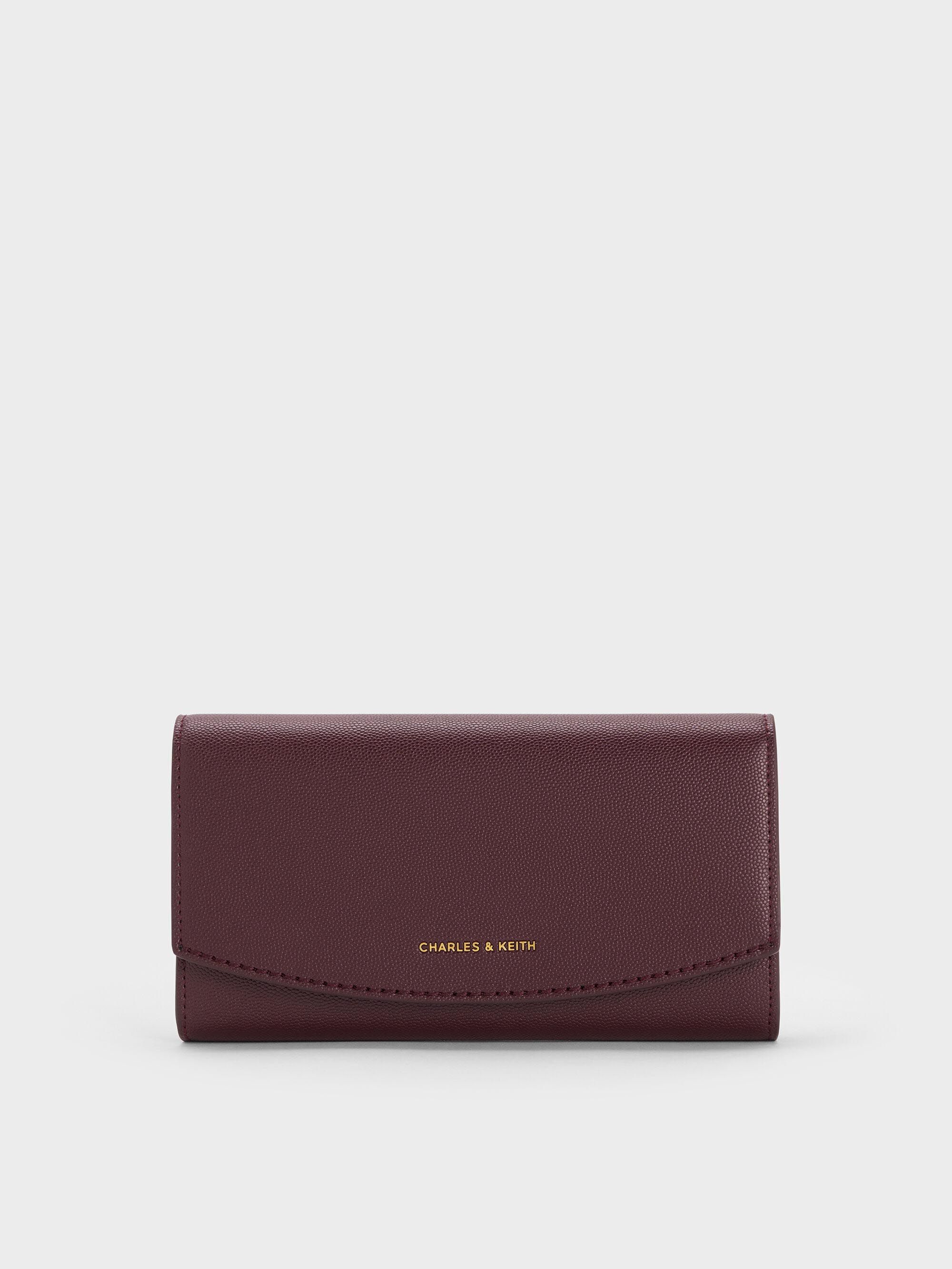 CHARLES & KEITH Briony Curved Flap Long Wallet-image-23