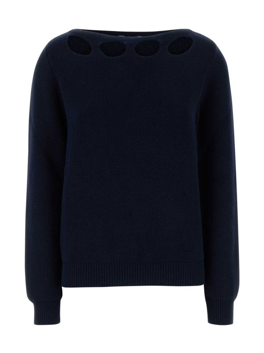prada Navy Blue Cotton Sweater-picture-10