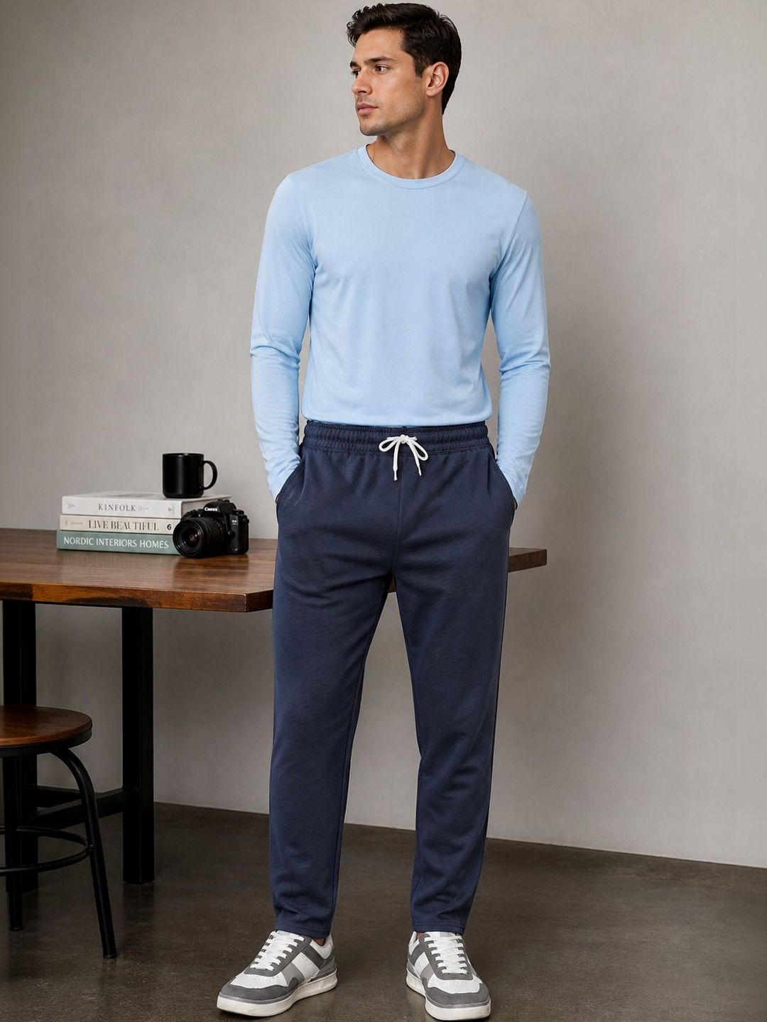 THE BEETEL HOUSE Men Regular Fit Track Pants-picture-25