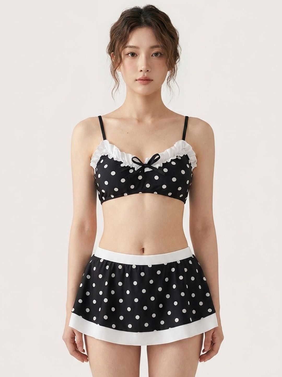 LULU & SKY Printed Shoulder Straps Swim Bikini Set-image-41