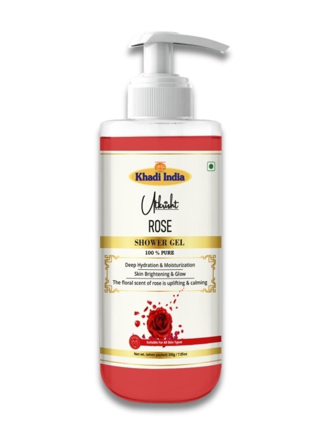Utkrisht Khadi Rose Shower Gel-image-14