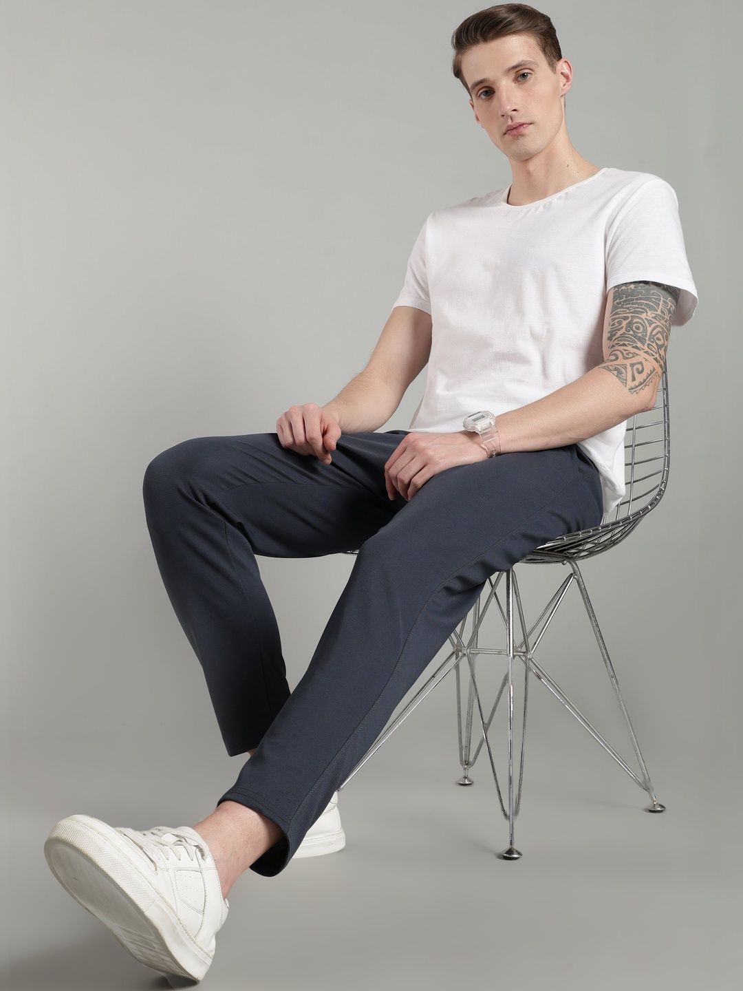 THE BEETEL HOUSE Men Regular Fit Track Pants-picture-17