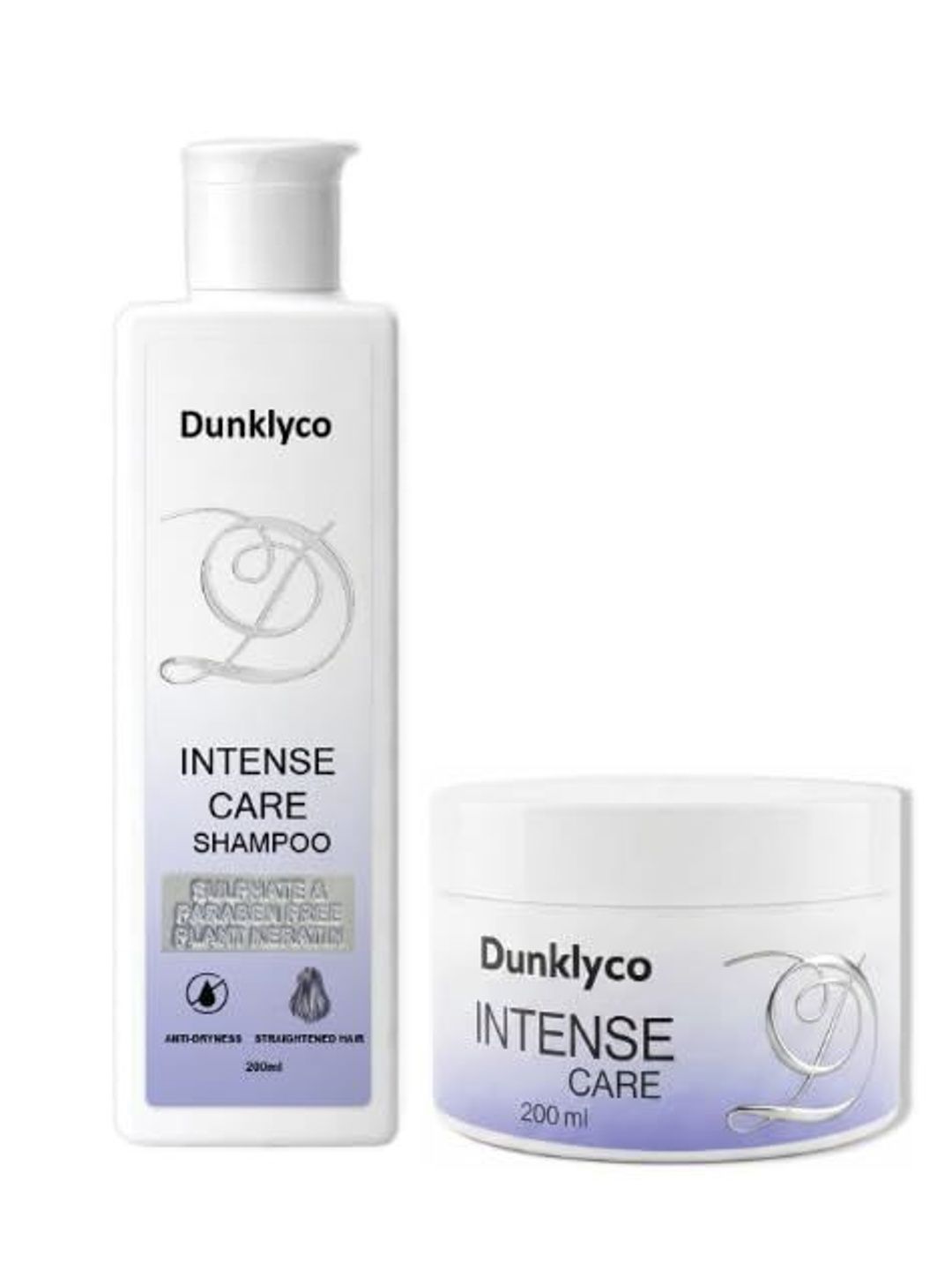 DUNKLYCO Set Of 2 Intense Care Shampoo & Mask - 200 ml Each deal from myntra DUNKLYCO Set Of 2 Intense Care Shampoo & Mask - 200 ml Each deal from myntra